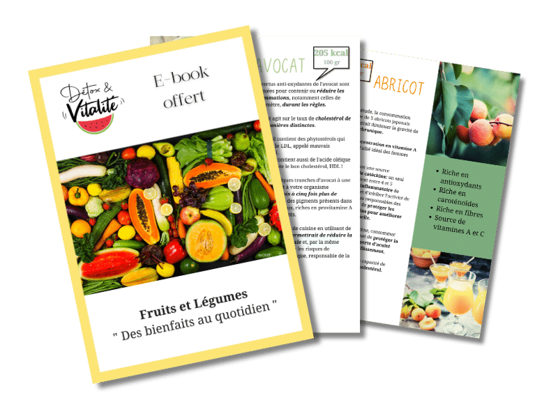 E-book offert Fruits et légumes, des bienfaits au quotidien