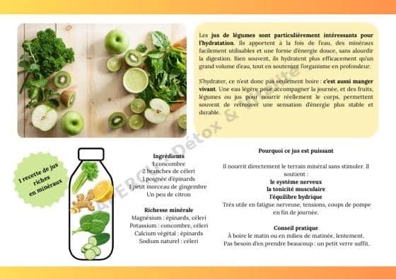 Page intérieure de l'e-book Les 20 clés de la vitalité