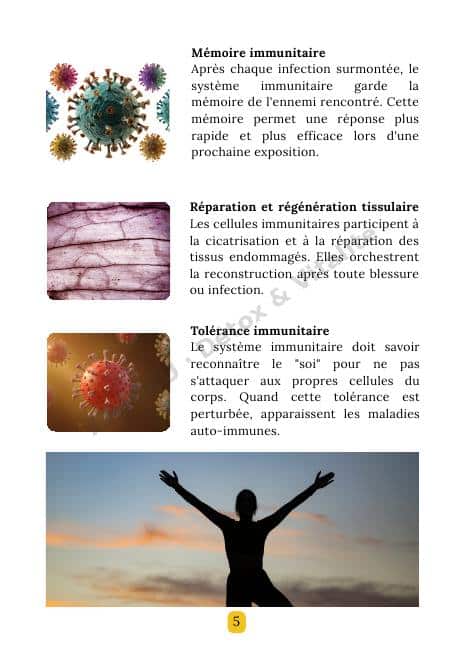 Page intérieure de l'e-book Immunité