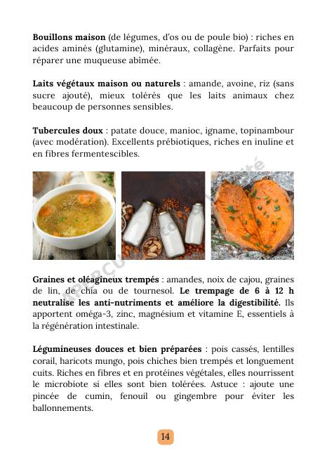 Page intérieure de l'e-book Intestins