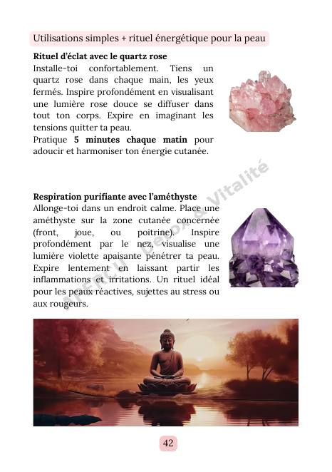 Page intérieure de l'e-book Peau